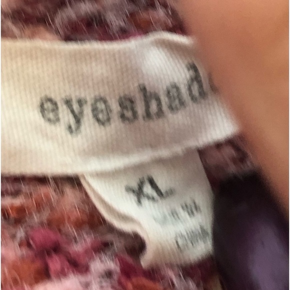 Pink Crop Sweater Cardigan from Eyeshadow Size XL - Picture 7 of 7